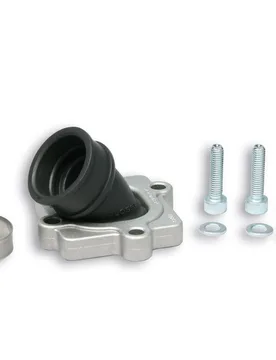 Collettore Inclinato X360 22-28 Lunghezza 33 In Fkm (Per Motori Yamaha-Minarelli) Motron Syncro 50 - Malossi - FashionsVida
