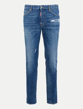 Slim-Fit Jeans Teddy Blau 48