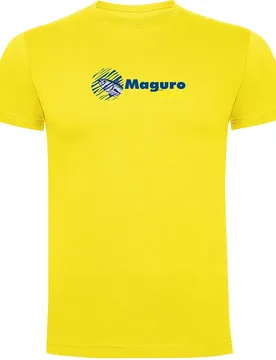 Maguro Short Sleeve T-shirt Yellow M Men - Kruskis - FashionsVida