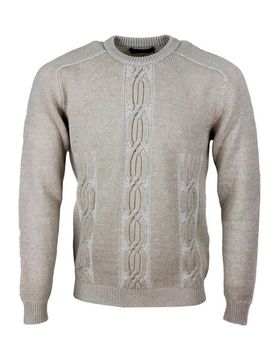 Kiton Maglia in cashmere a trecce