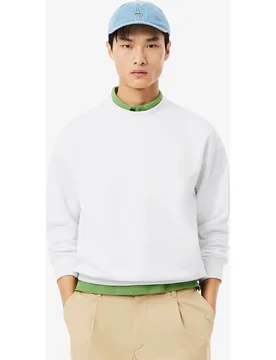 Sudadera de hombre de felpa bordada - Lacoste - FashionsVida