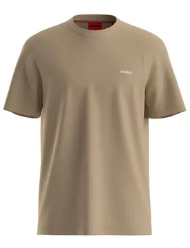 Hugo Maglietta A Maniche Corte Dero222 Red Medium Beige S
