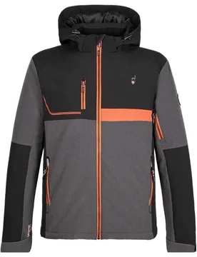 Veste Softshell Vagon Anthracite Melange XL - Aulp - FashionsVida