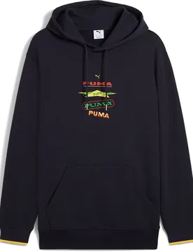 Sweat à Capuche Road To Unity Graphic New Navy XL Homme