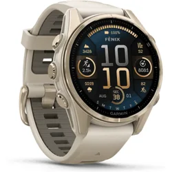 FENIX 8 - 43MM AMOLED SAPPHIRE nebelgrau-softgold