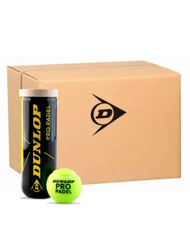 Pro Padel Padel Balls Box Yellow 24 x 3 Balls - Dunlop - FashionsVida
