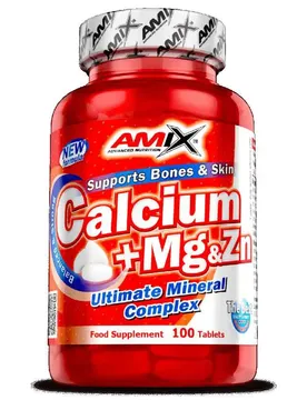 Comprimés Calcium Magnesium Zinc 100 Unités