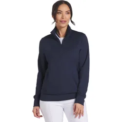 Layer Cloudspun Isla 1/4-Zip, navy s