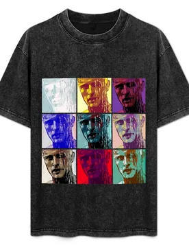 Bladerunner Roy Rutger Hauer Tribute Warhol Pop Art T-Shirt Plus Size Street Style Tee - Aliexpress - FashionsVida