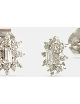 Pendientes de oro y diamantes - El Corte Inglés - FashionsVida