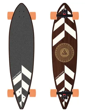 Longboard Bermuda Pintail 38´´ 9.5 Pouces unisex