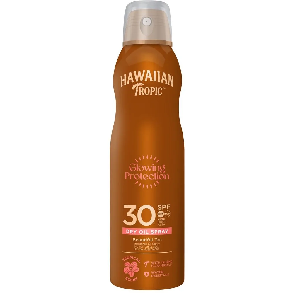 Bruma Aceite Solar Glowing Oil Spf30 180 ml - Hawaiian Tropic - FashionsVida