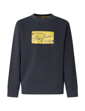 Para hombre. PM5800143 Sudadera Suen Crew (S), Casual, Algodón