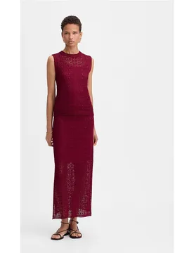 Top de mujer de punto calados - Simorra - FashionsVida