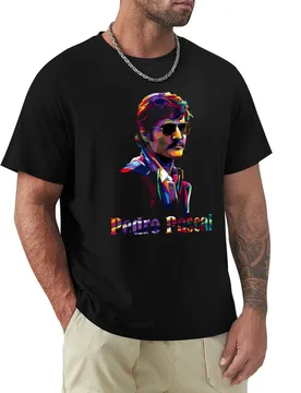 Pedro Pascal T-Shirt summer top sports fans outfits for men - Aliexpress - FashionsVida