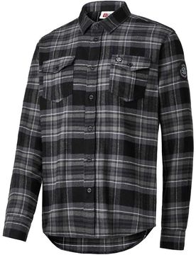 Harcourt camisa montaña manga larga hombre Negro (M)