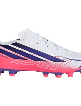 F50 Hyperfast Club FG/MG Kinder Nockenschuhe, weiß, Größe 34 34