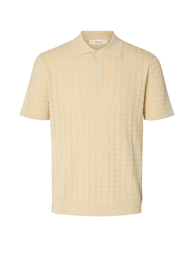 Poloshirt SLHMATTIS amarillo XL - Selected - FashionsVida