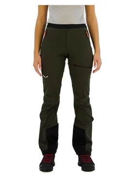 Pantalon Sella Durastretch Light Dark Olive S - Salewa - FashionsVida