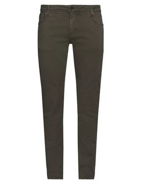 Jeanshose Herren Militärgrün 28 Herren