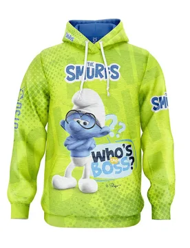 Otso Felpa Smurfs Boss Green S - OTSO - FashionsVida