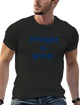 Straight is great' but I'm a cheerleader T-Shirt cute tops anime stuff heavy weight t shirts for men - Aliexpress - FashionsVida
