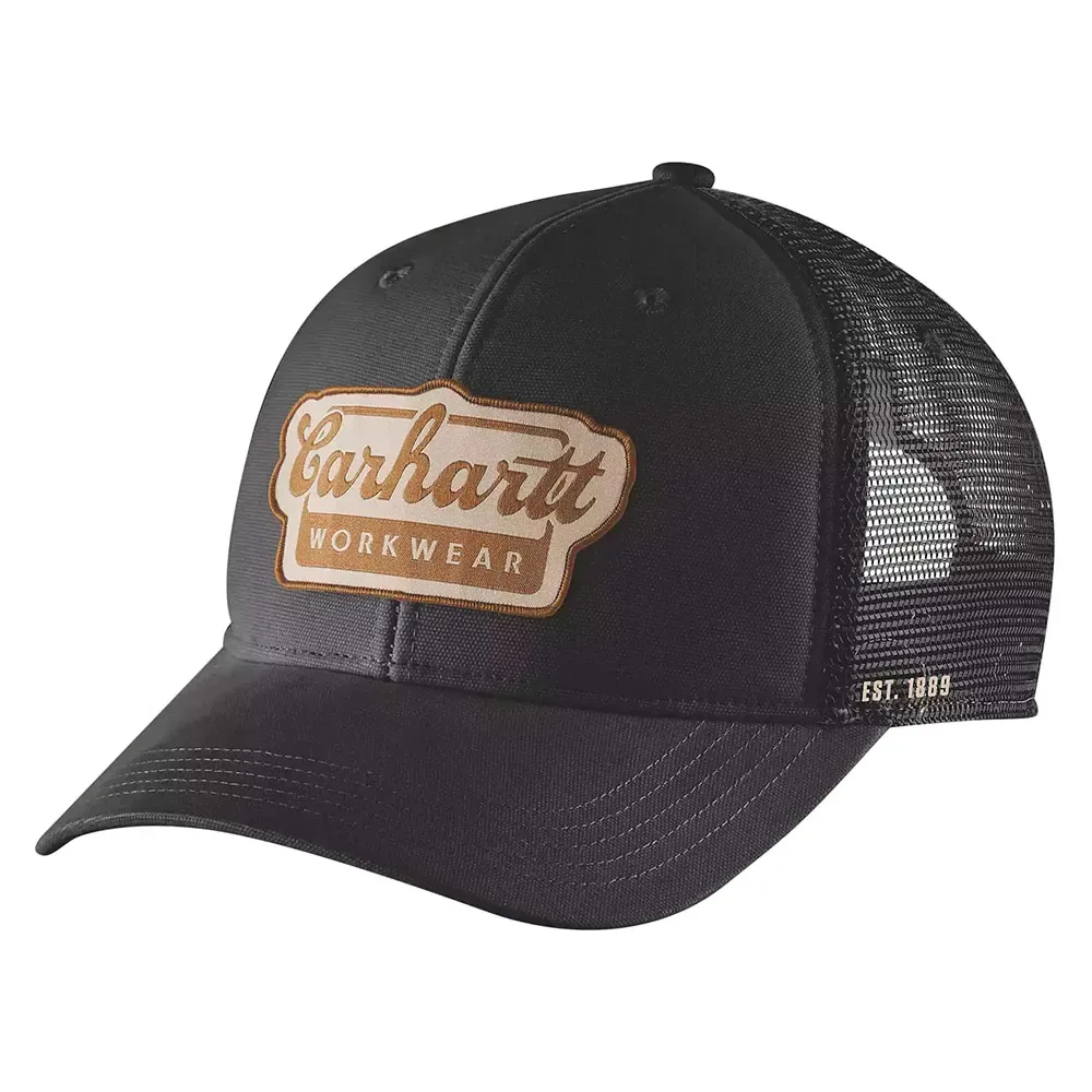 Casquette Twill Mesh-back Black One Size - Carhartt - FashionsVida