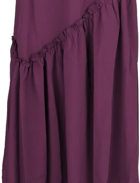 Gothic Rock knielang - Withered Garden - Wild Petal Maxi Skirt - XS bis 4XL - für Damen - Größe 4XL - purple - Frauen - female - Killstar - FashionsVida
