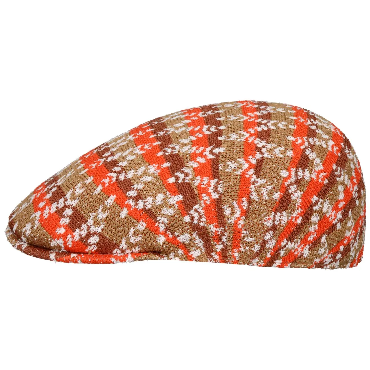 Groovy Warp 507 Flat Cap by - apricot - Herren - Size: XL (60-61 cm) - Kangol - FashionsVida