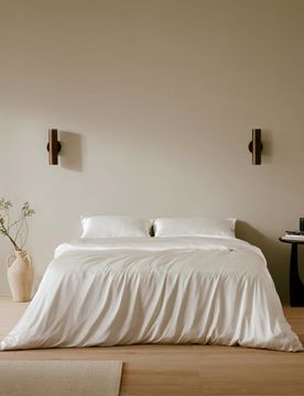Set Letto Seta 22 Momme per Casa Elegante 3 Pezzi 220x250cm