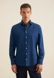 Slim Denimhemd Denim Blau 38