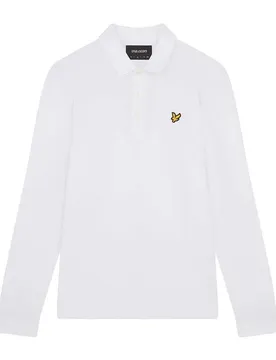 Polo A Maniche Lunghe Lp00vog White XS