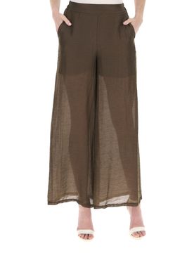 Pantalone a palazzo MARRONE S