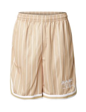 Karl Kani Pantalón arena / blanco