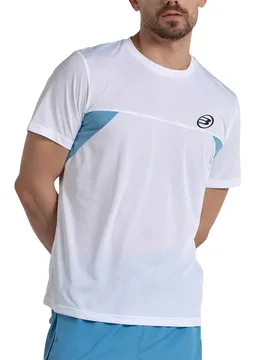 Crase Short Sleeve T-shirt White L - Bullpadel - FashionsVida