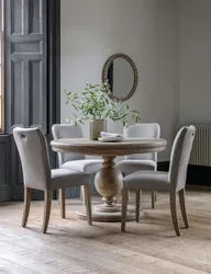Vancouver Round Extending Dining Table Natural