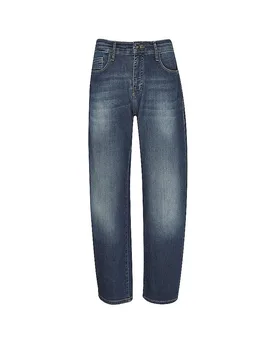 Jeans Balloon Fit DANNI dunkelblau 40 damen - Mac - FashionsVida