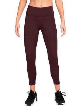 Dri-fit fast malla larga running mujer Rojo (M)