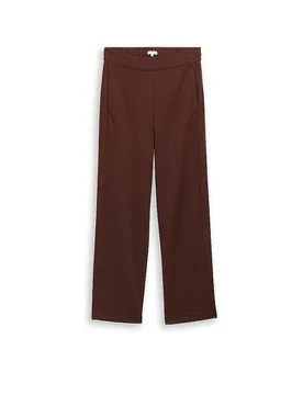 Businesshose Straight Fit braun 34/L30 damen - Tom tailor - FashionsVida