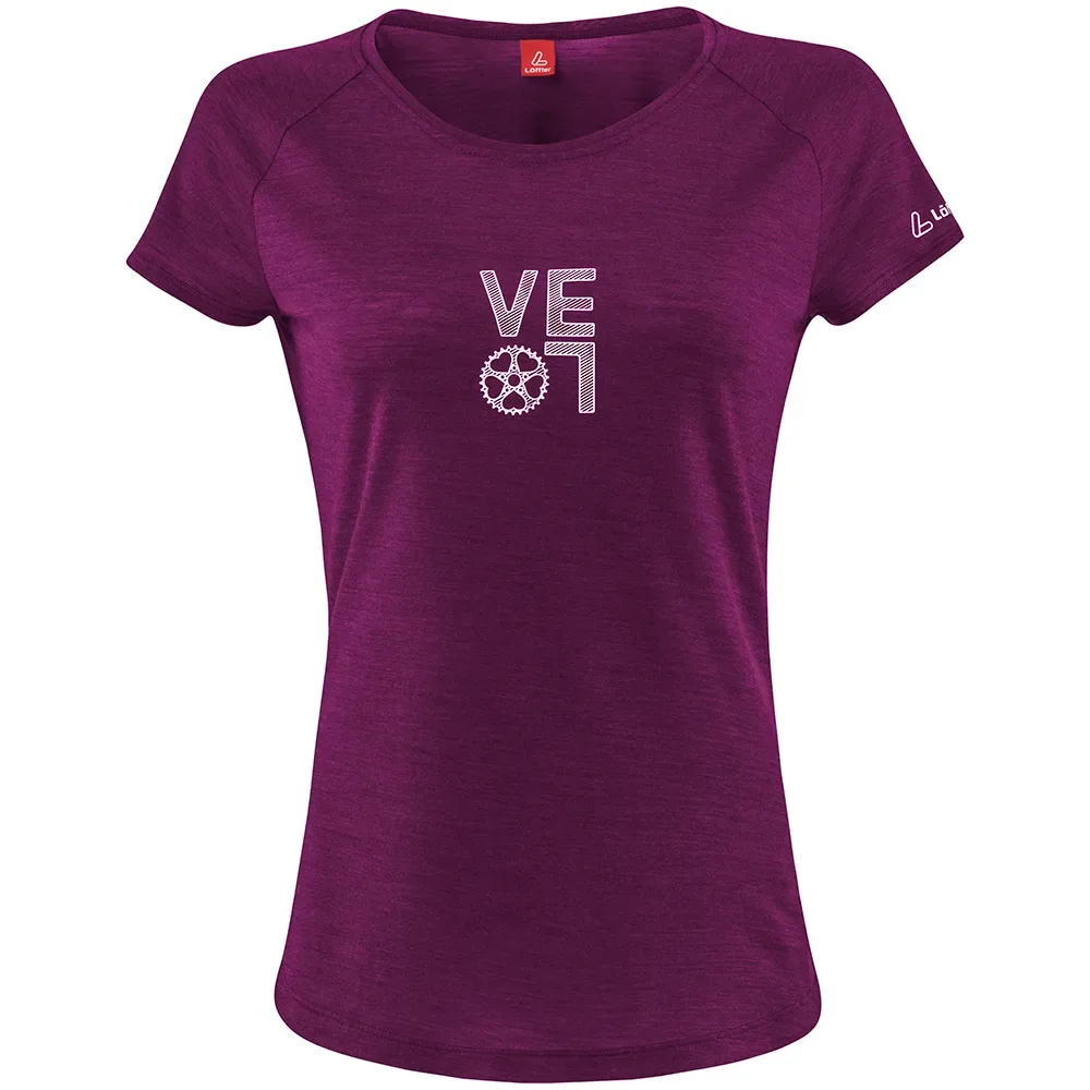 T-shirt à Manches Courtes Merino-tencel (tm) - Loeffler - FashionsVida