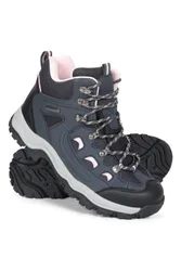 Women's Adventurer Waterproof Boots - Hiking Trekking Shoes in Aubergine Size: 5 - Aubergine - Size: 5