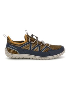 Sneakers slip on gialle e blu con lacci elastici 325AIN6650695041 45