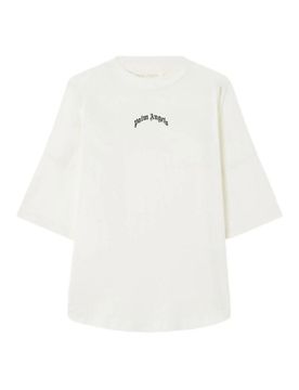 Palm Angels Logo curvo sopra il T