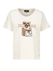 Monari T-Shirt crema 36