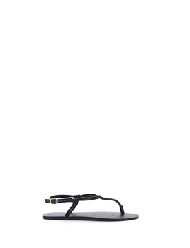 MANEBI' Sandali in pelle NERO 36 - MANEBI' - FashionsVida