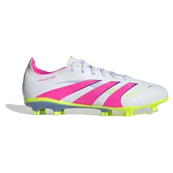 Chaussures De Football Predator League Fg/mg Cloud White / Lucid Pink / Lucid Lemon EU 46 2/3