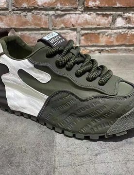 Zapatillas deportivas de suela gruesa, cómodas y transpirables de alta calidad para hombres de talla grande, zapatos atléticos informales de aumento