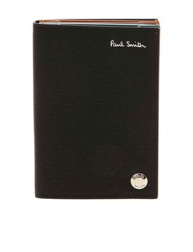 Paul Smith Portacarte nero con logo