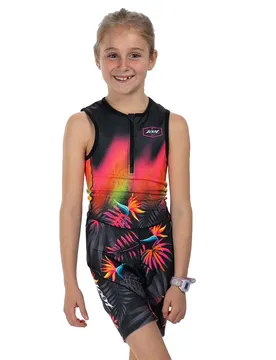 Triathlon Senza Maniche Ltd Tri Protege Tropical Magic Pink M
