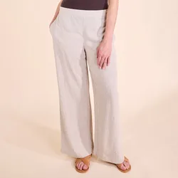Nomads Linen Wide Leg Trousers